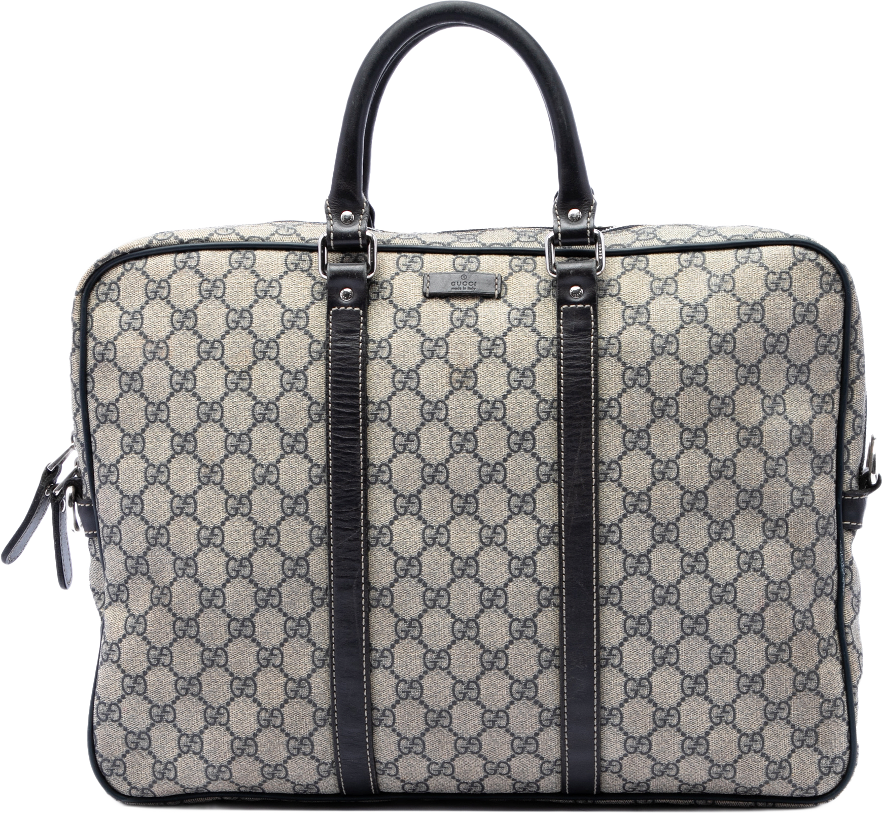 Gucci Gg Supreme Business Bag, från Luxclusif, i färgen beige.