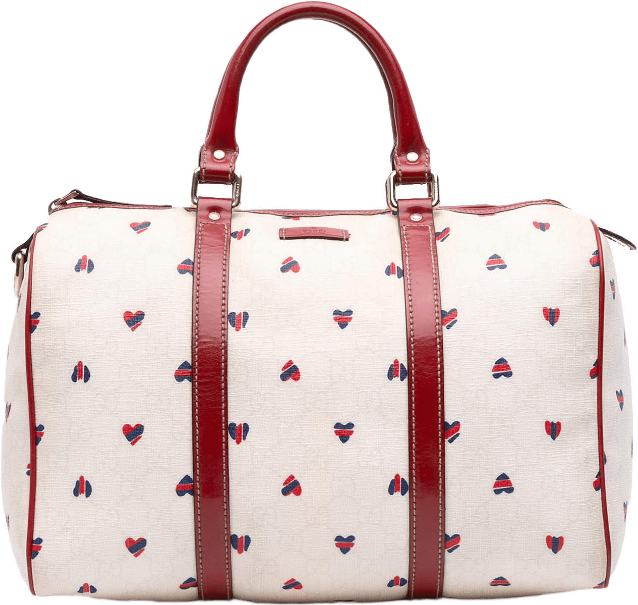 Gucci Medium Gg Supreme Hearts Joy Boston
