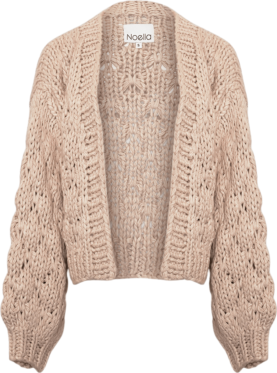 Karen Knit Cardigan - Grey Sand