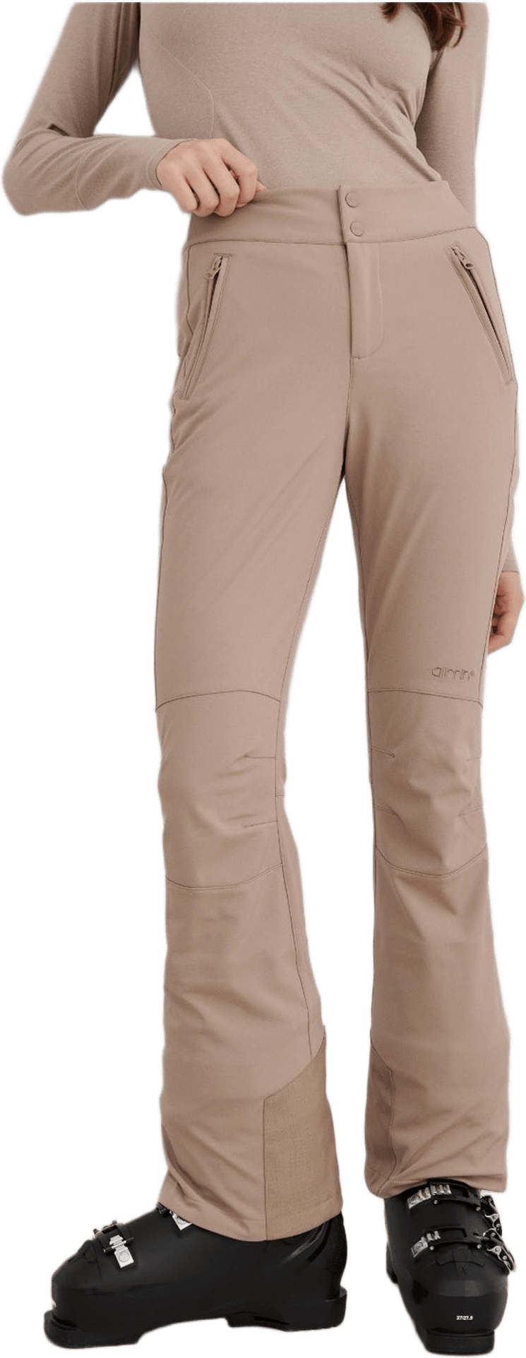 Stretch Thermo Pants, från aim'n, i färgen espresso.