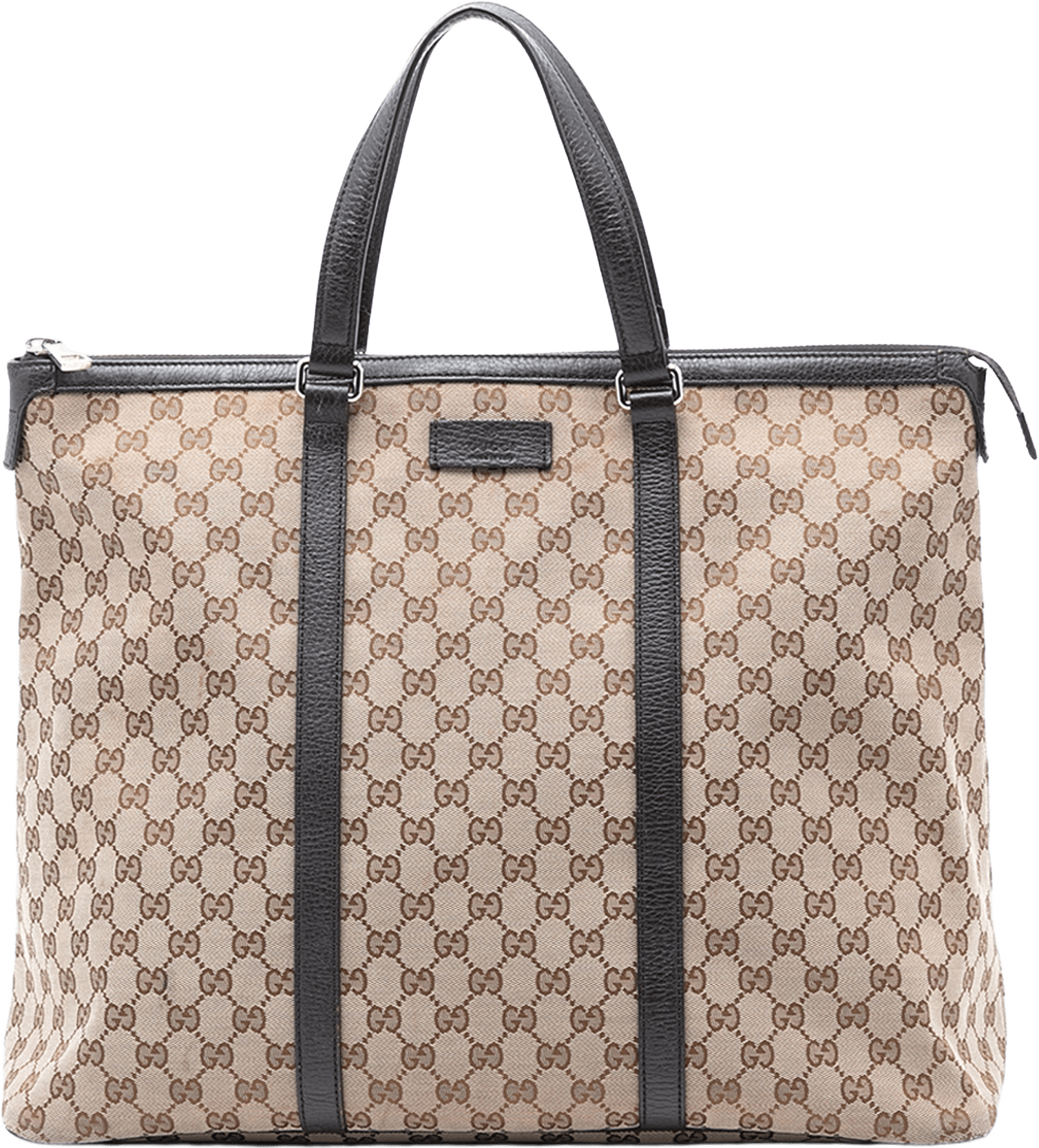 Gucci Gg Canvas Tote, från Luxclusif, i färgen beige.