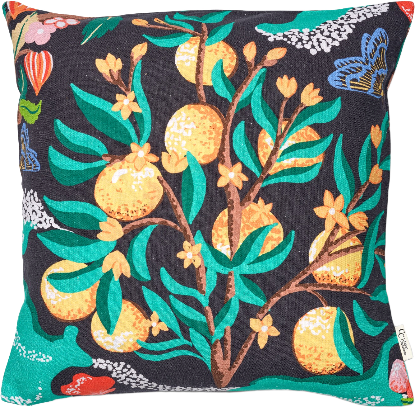 Kuddfodral Botanical Orange 50x50cm
