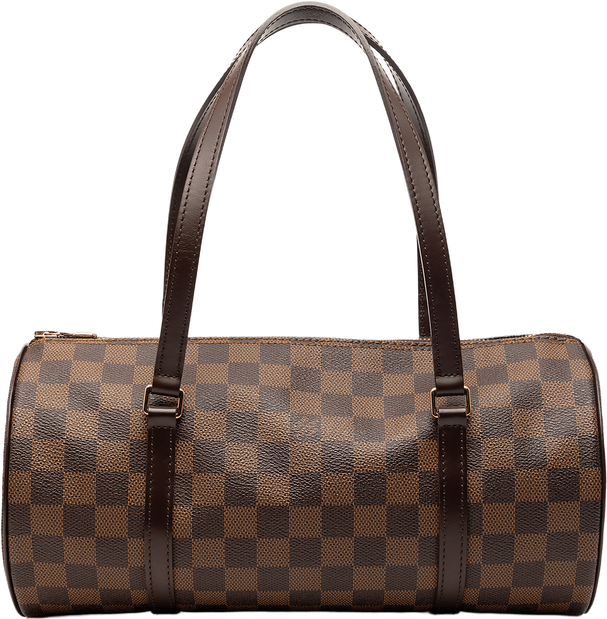 Louis Vuitton Damier Ebene Papillon 30, från Luxclusif, i färgen brown.