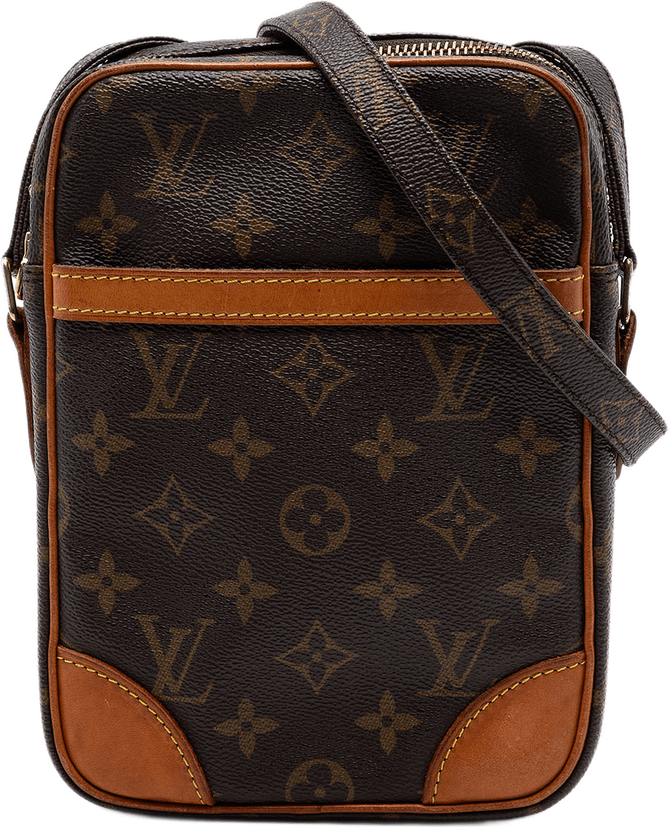 Louis Vuitton Monogram Danube, från Luxclusif, i färgen brown.