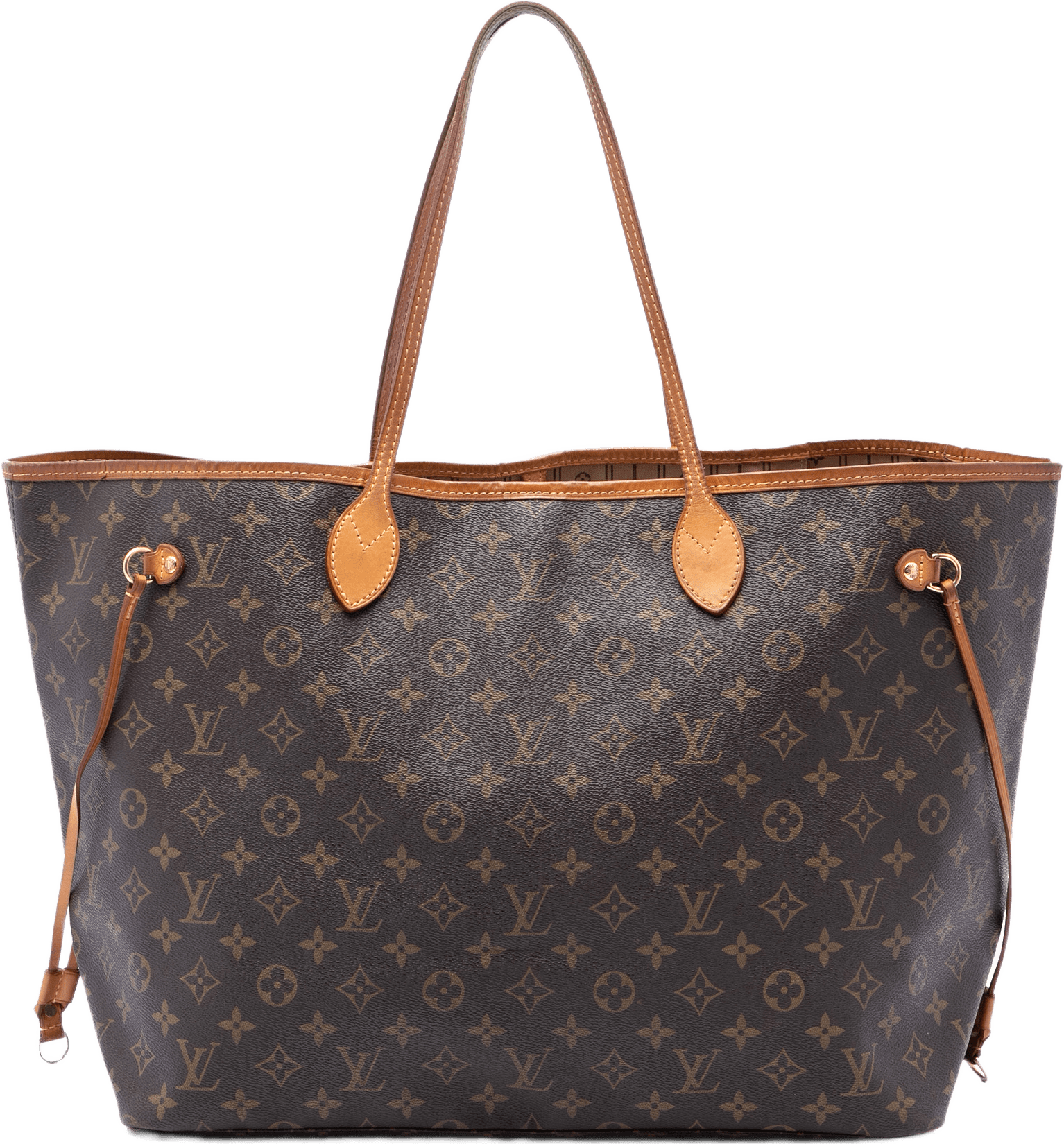 Louis Vuitton Monogram Neverfull Gm, från Luxclusif, i färgen brun.