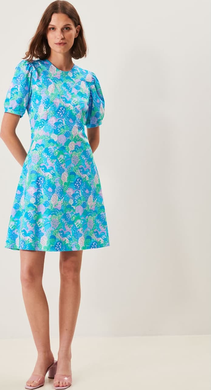 Philly Dress, från Jumperfabriken, i färgen turquoise.