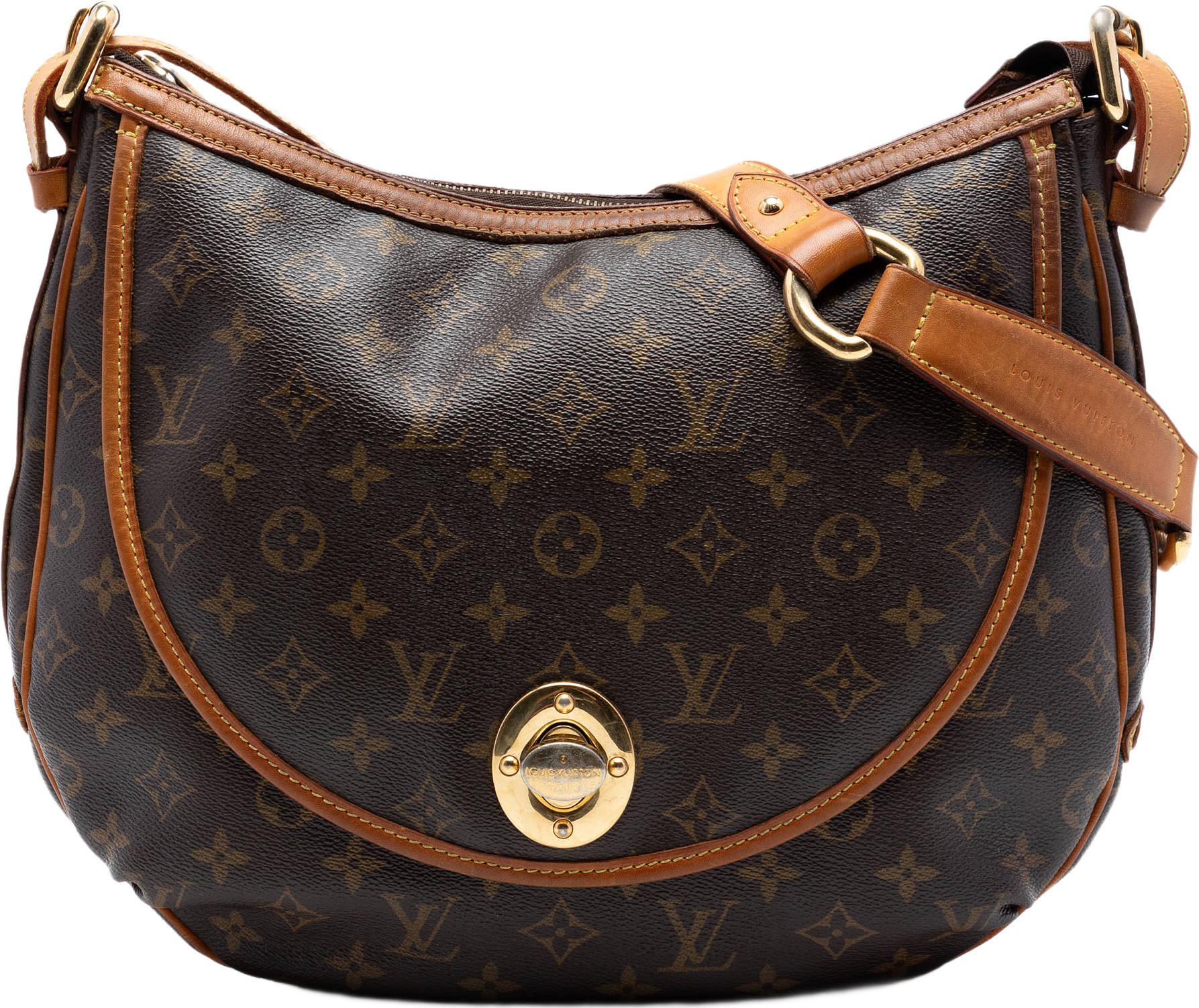 Louis Vuitton Monogram Tulum Gm, från Luxclusif, i färgen brown.