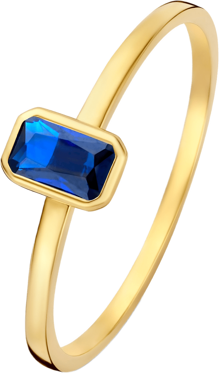 Baguette 14 Karat Guld Ring