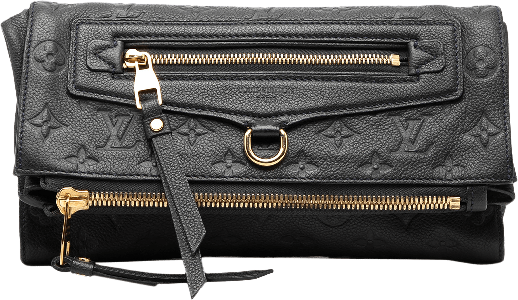 Louis Vuitton Monogram Empreinte Petillante, från Luxclusif, i färgen blå.