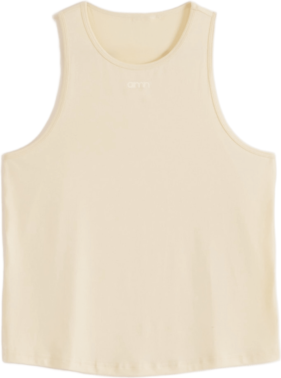 Soft Basic Singlet, från aim'n, i färgen lemon white.