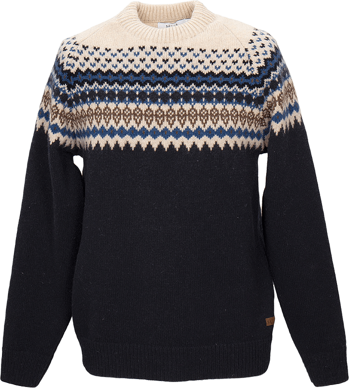 Sarek Sweater, från Sätila, i färgen navy.