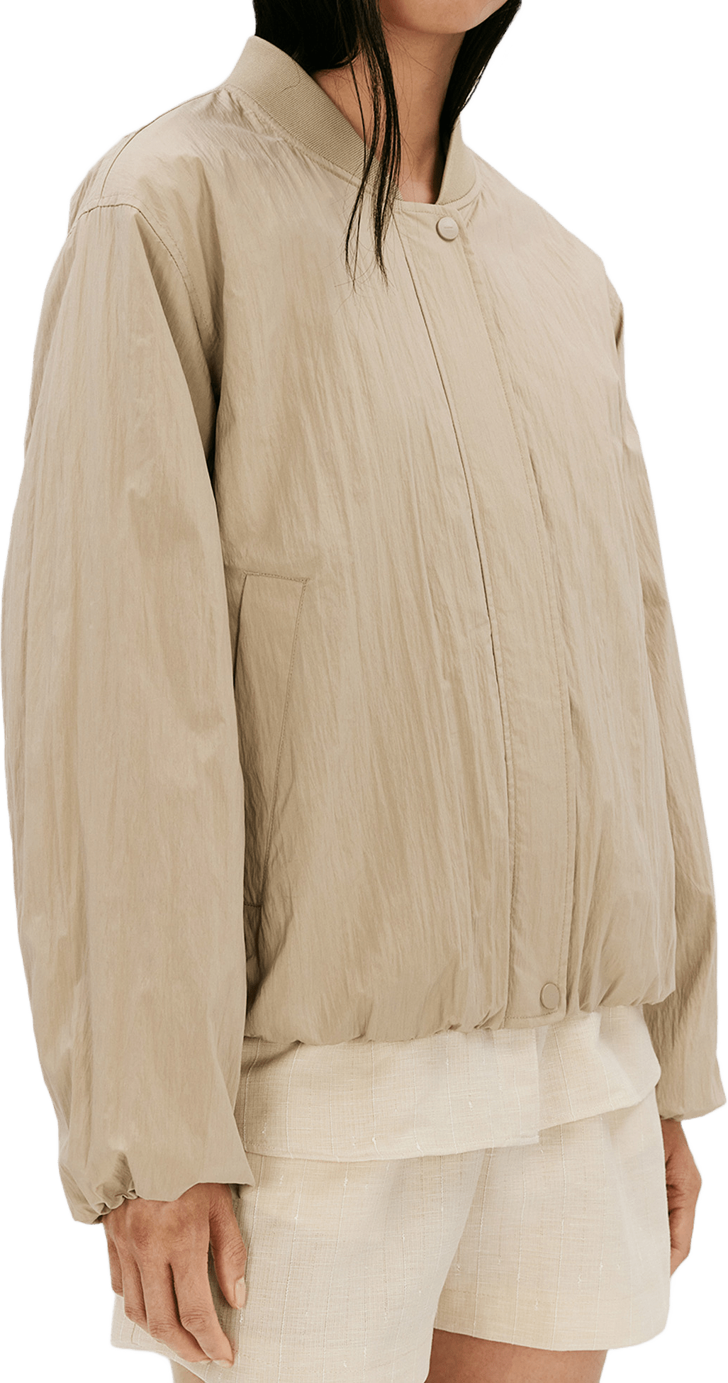 Evelin               W´s Jacket, från ELVINE, i färgen sand.