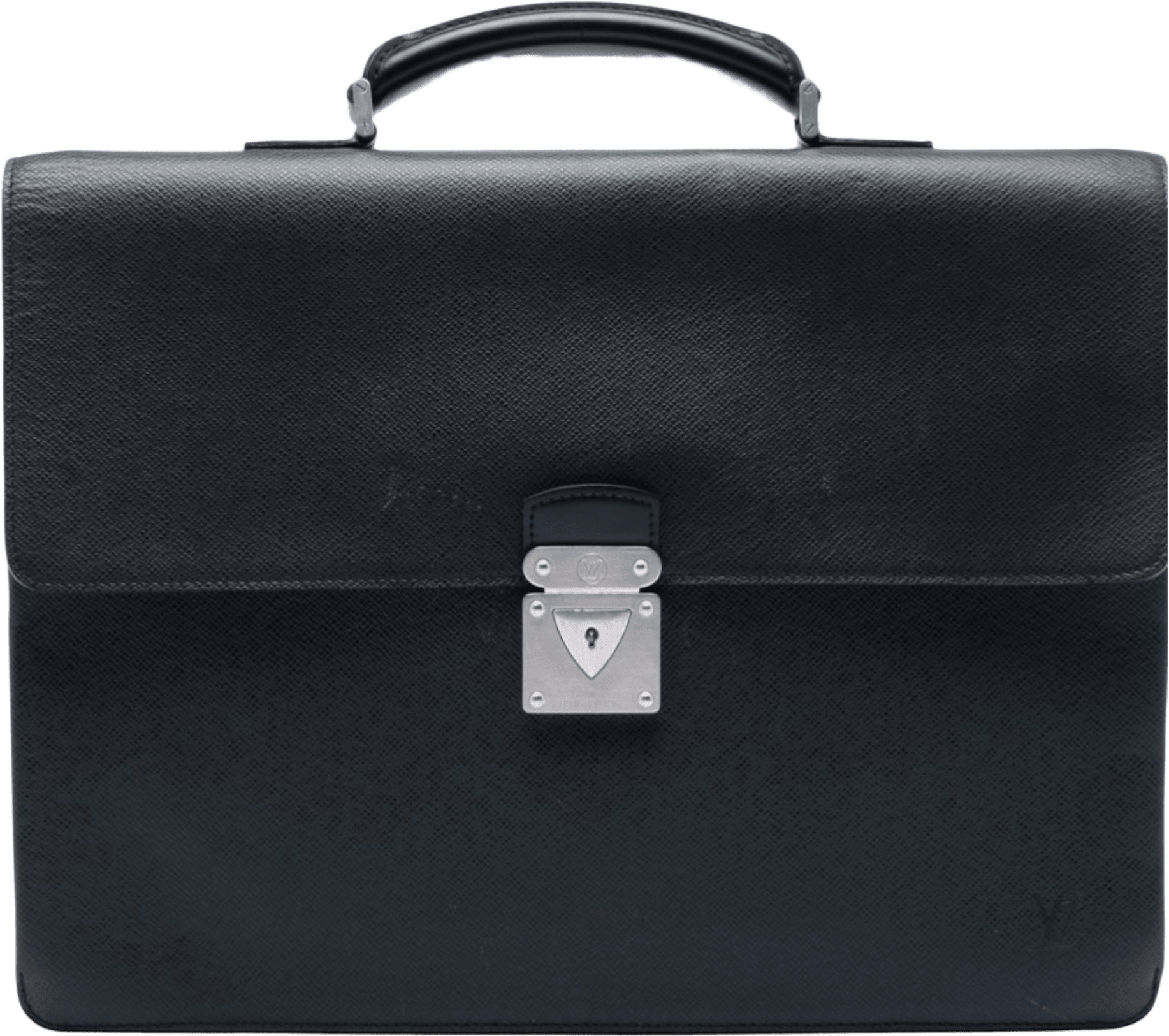 Louis Vuitton Taiga Laguito, från Luxclusif, i färgen black.