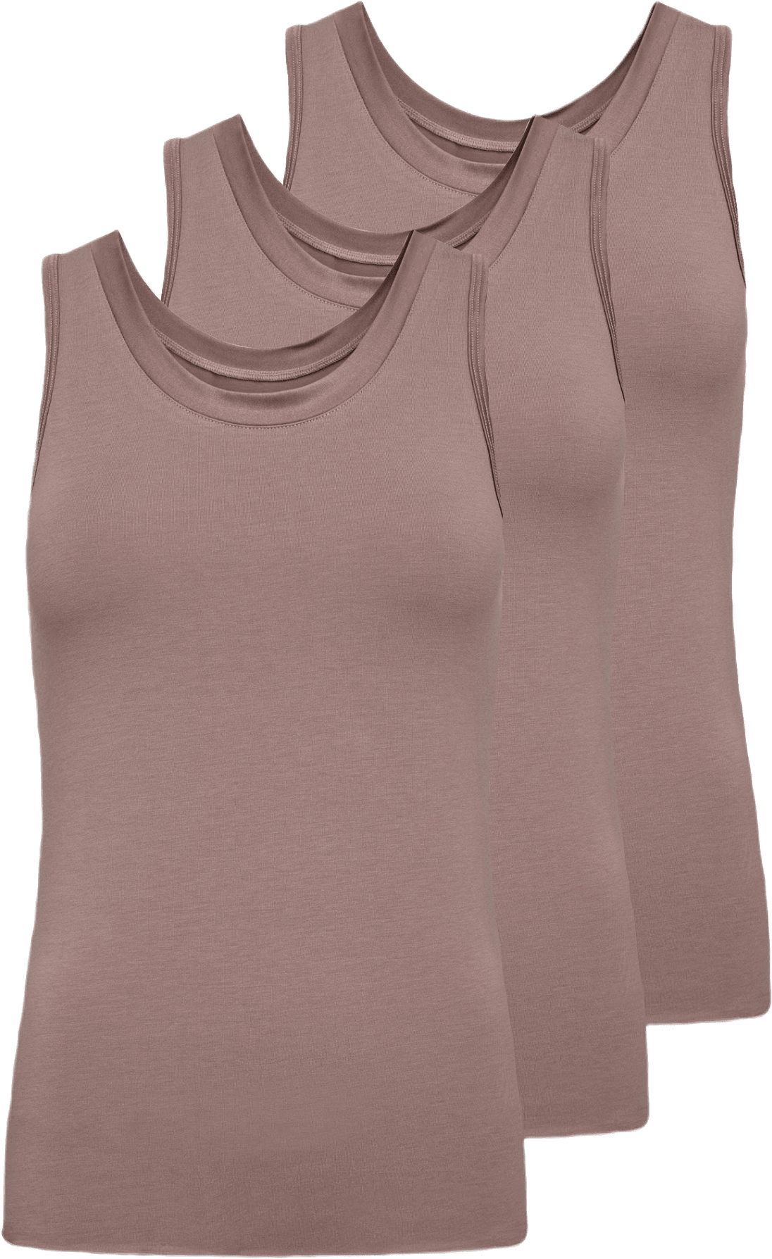 Ekologisk Bambuviskos, 3-pack Top, Rosa