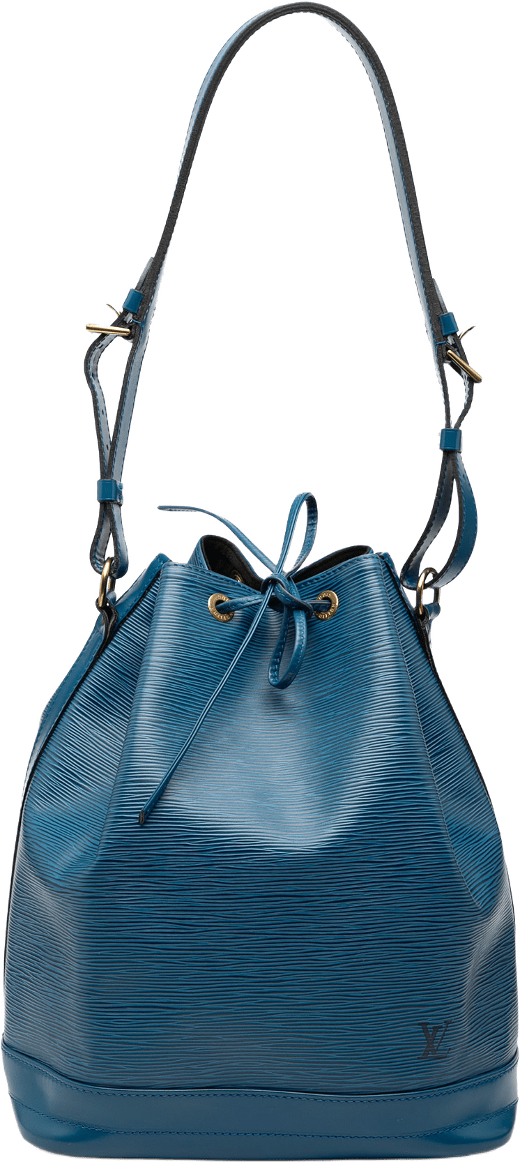 Louis Vuitton Epi Noe Gm, från Luxclusif, i färgen blue.