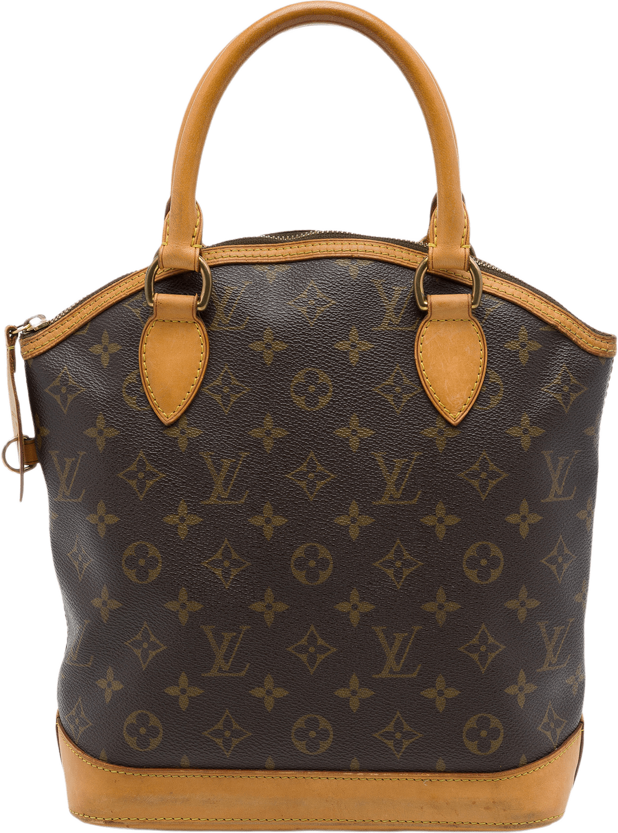 Louis Vuitton Monogram Lockit Pm, från Luxclusif, i färgen brun.