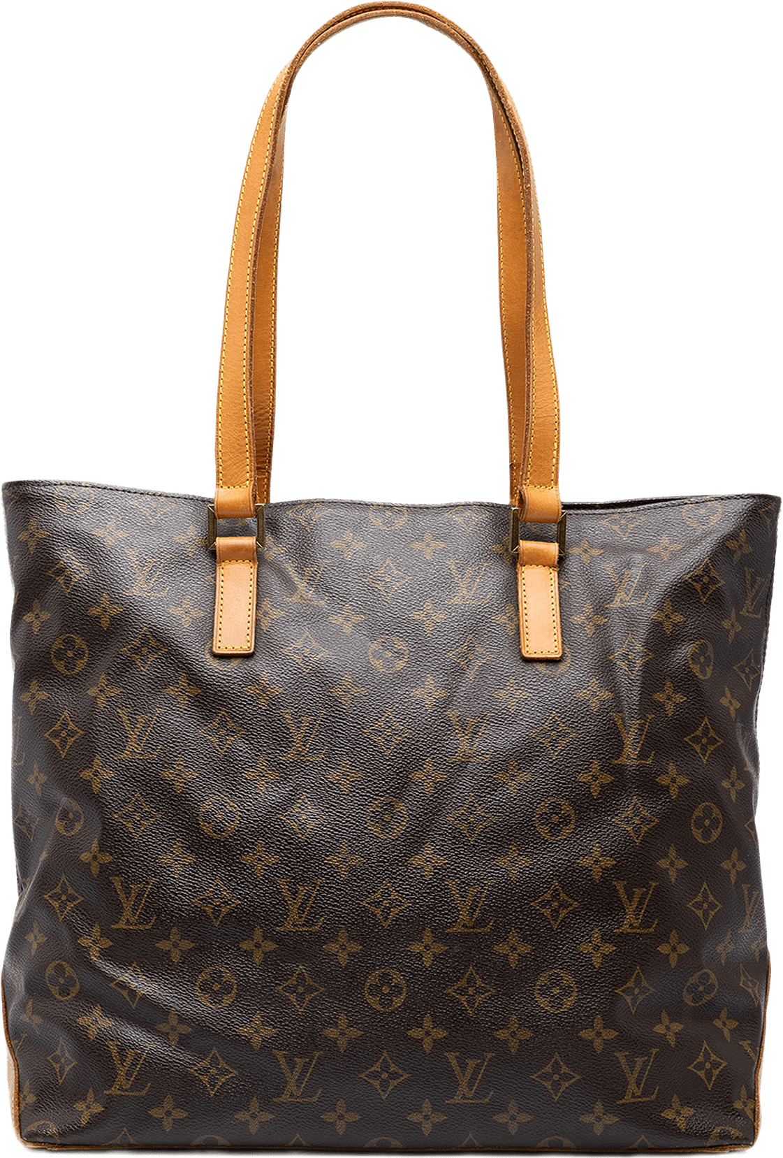 Louis Vuitton Monogram Cabas Mezzo, från Luxclusif, i färgen brun.