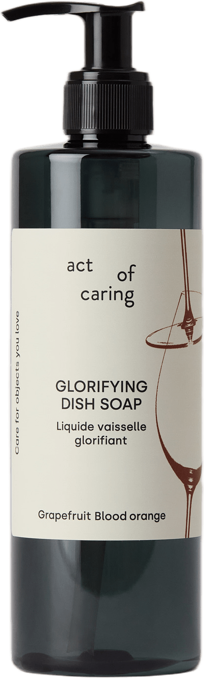Glorifying Dish Soap, från act of caring.