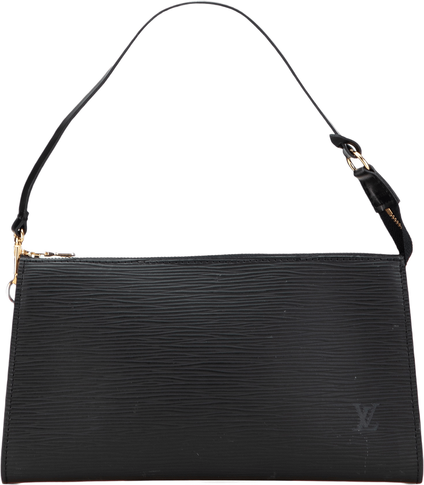 Louis Vuitton Epi Pochette Accessoires, från Luxclusif, i färgen black.