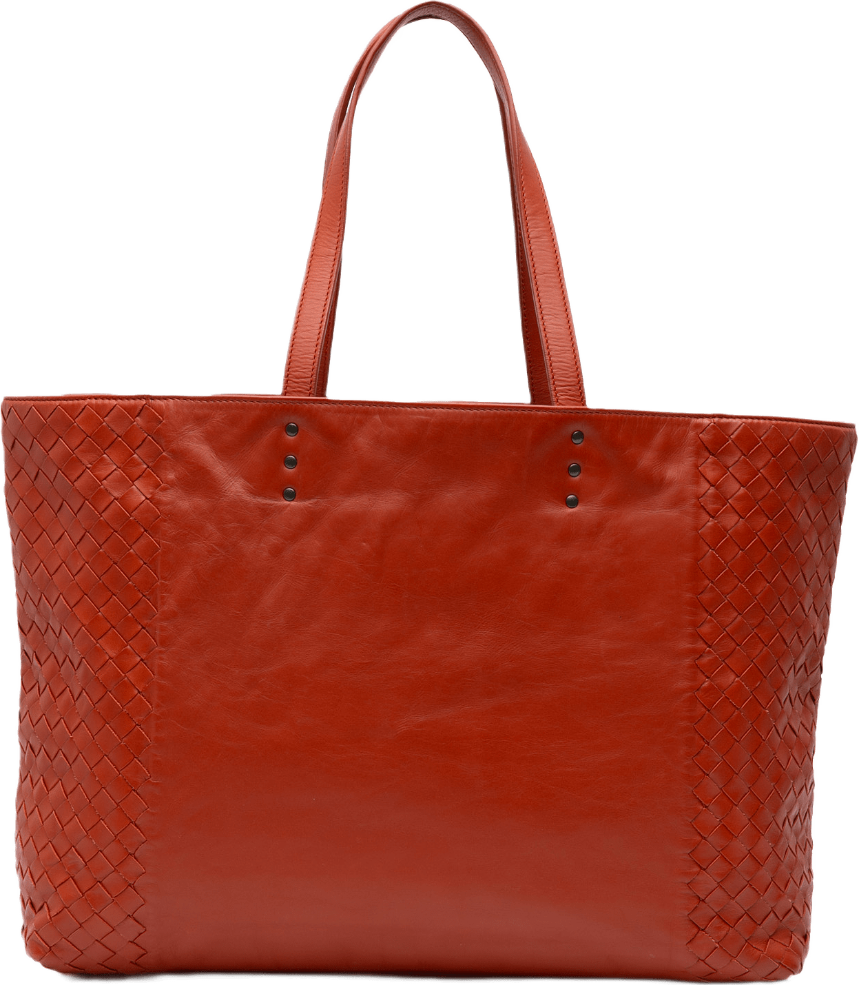 Bottega Veneta Leather Intrecciato Tote