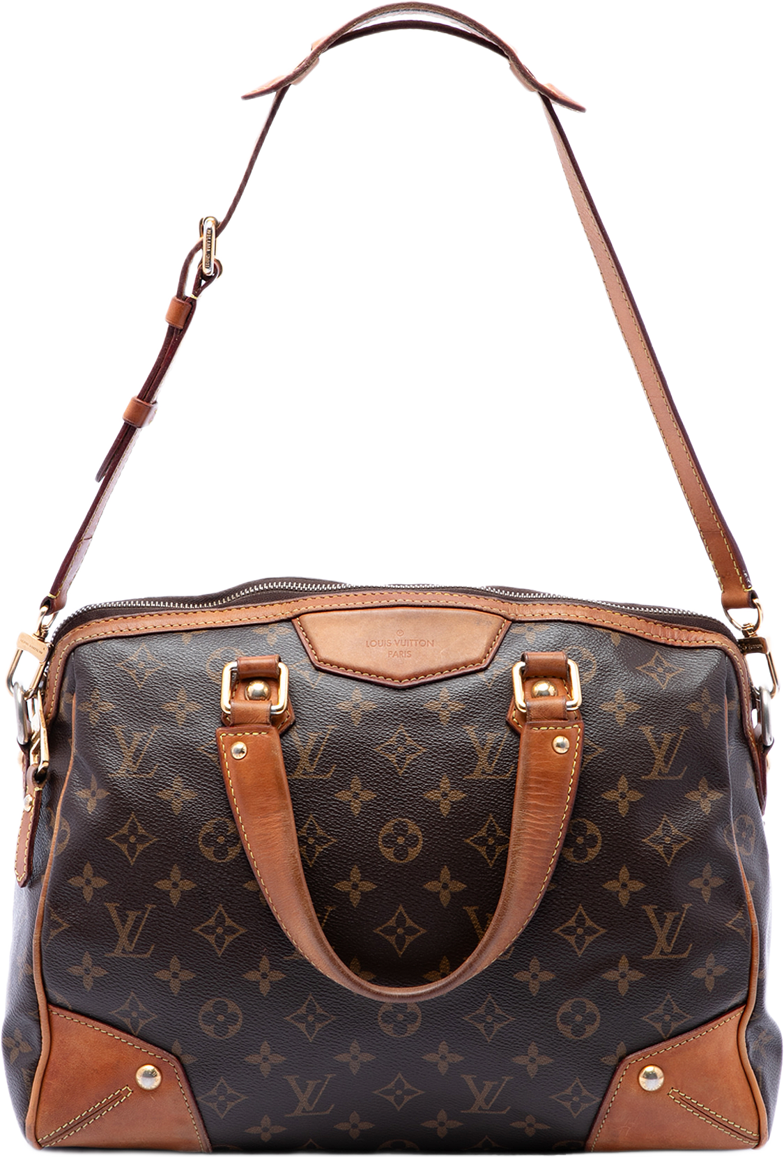 Louis Vuitton Monogram Retiro Pm, från Luxclusif, i färgen brown.