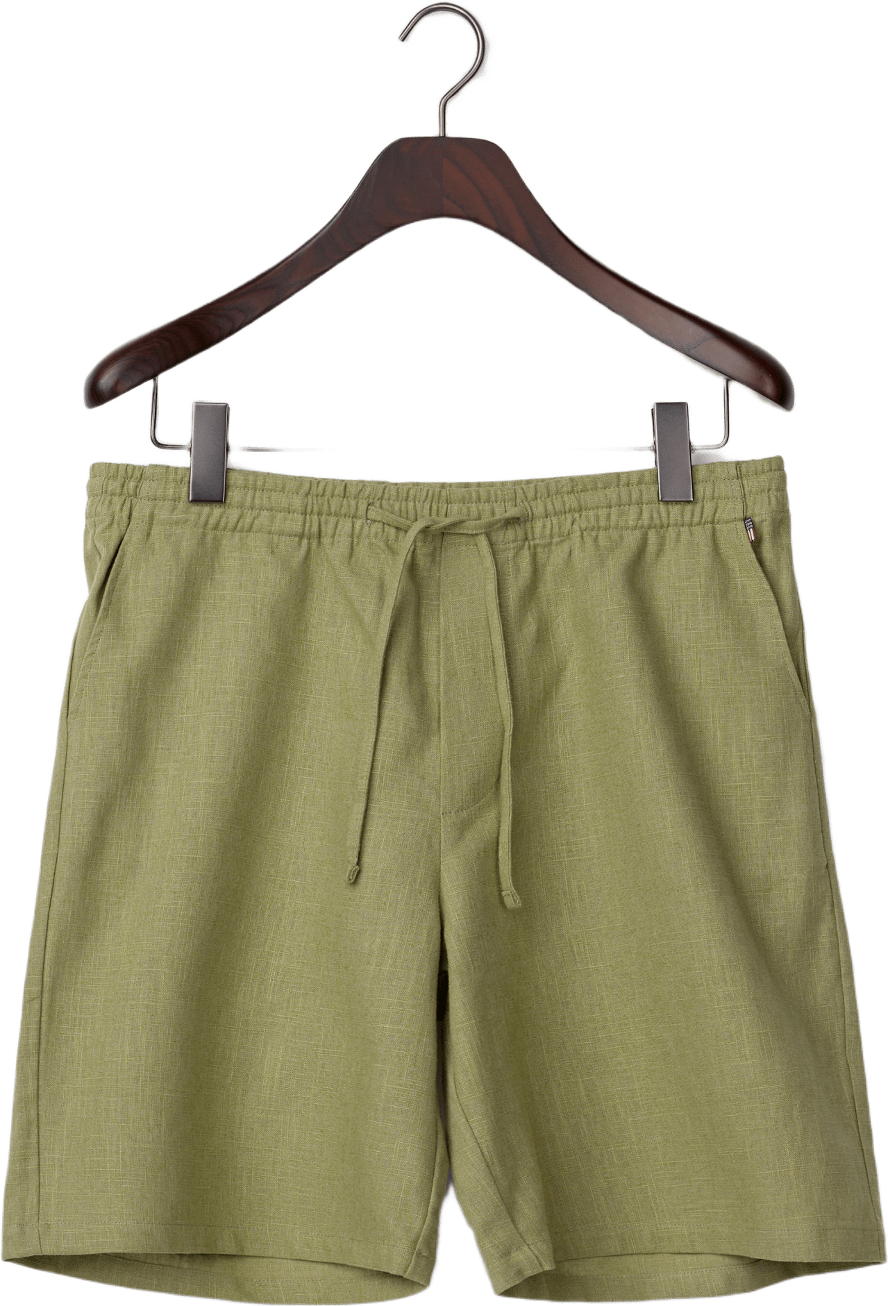 Casual Linen Blend Shorts