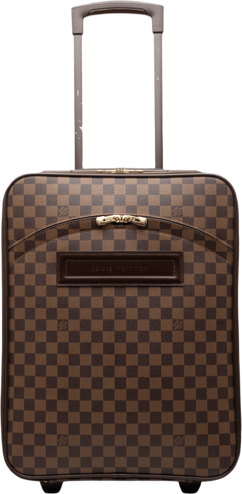 Louis Vuitton Damier Ebene Pegase Legere 45, från Luxclusif, i färgen brown.