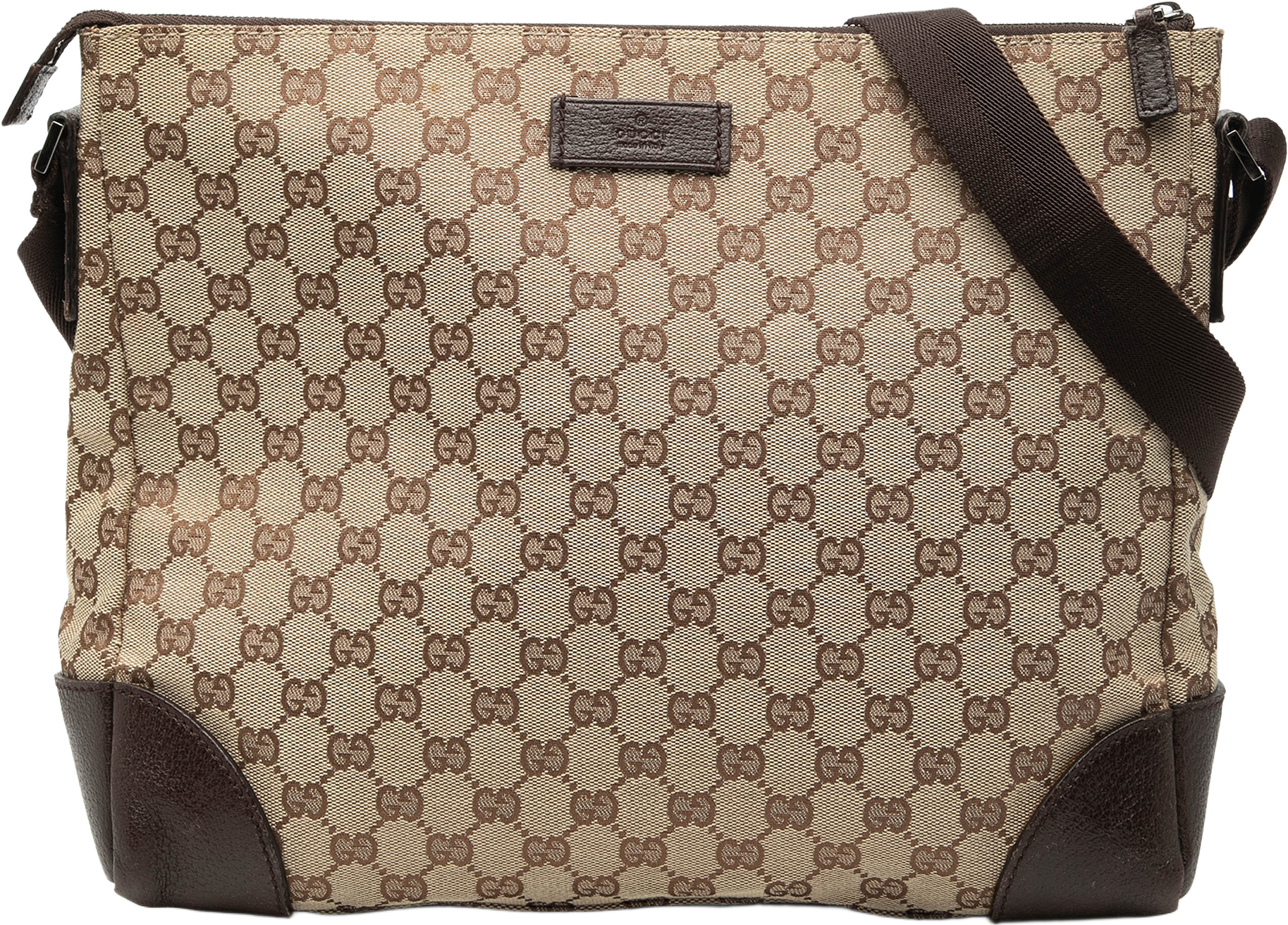 Gucci Gg Canvas Joy Messenger, från Luxclusif, i färgen beige.