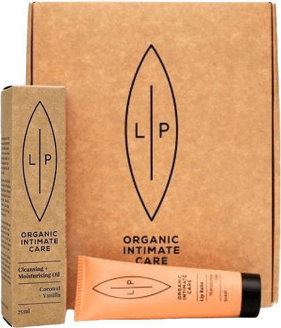 Giftbox - Duo Cleansing Coconut + Lip Balm, från Lip Intimate Care.