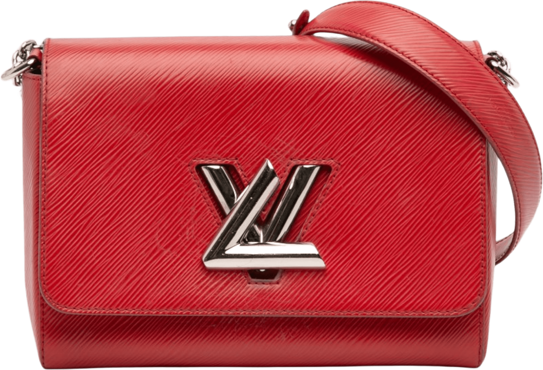 Louis Vuitton Epi Twist Mm, från Luxclusif, i färgen red.