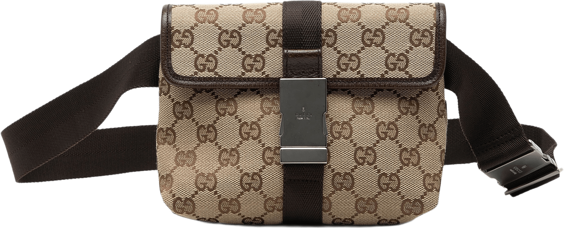 Gucci Gg Canvas Belt Bag, från Luxclusif, i färgen beige.