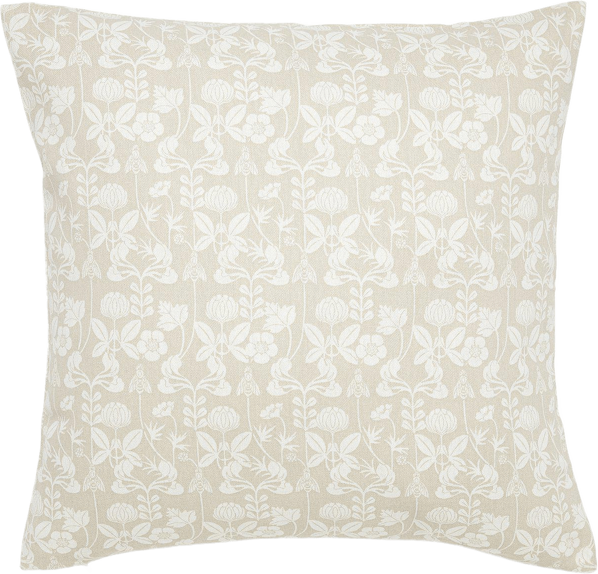 De Mina Kuddfodral, från Svanefors, i färgen beige.