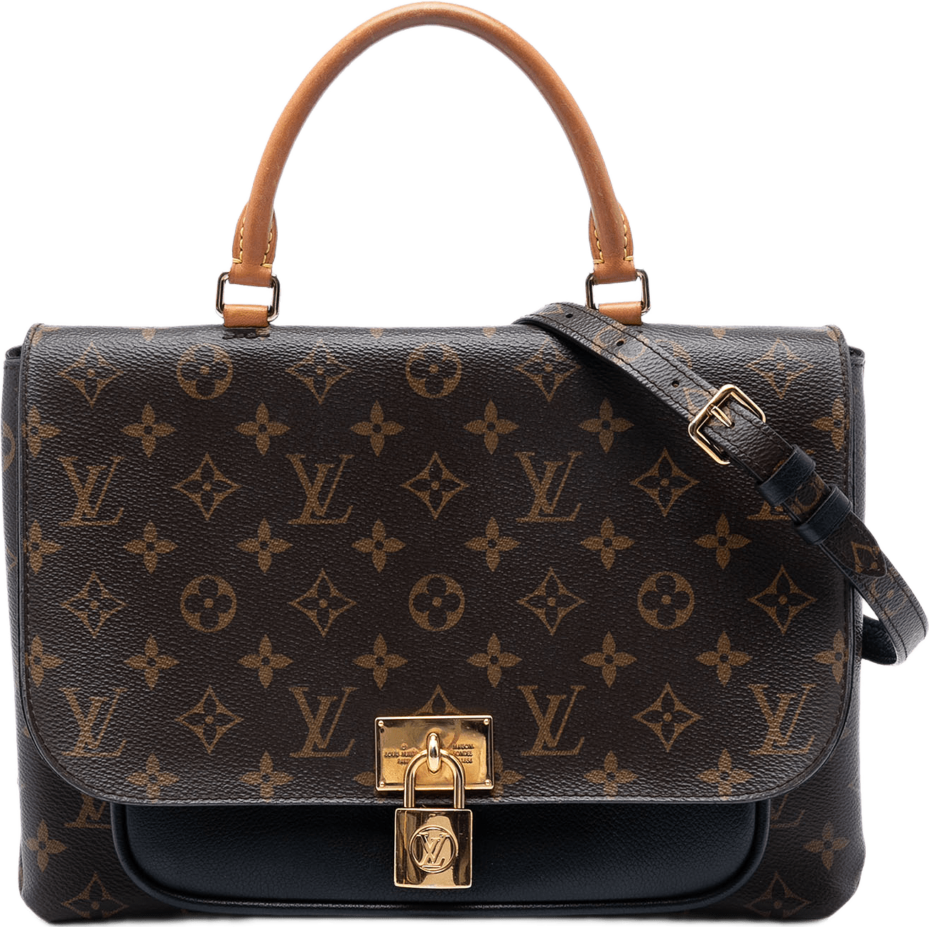 Louis Vuitton Monogram Vaugirard, från Luxclusif, i färgen brown.