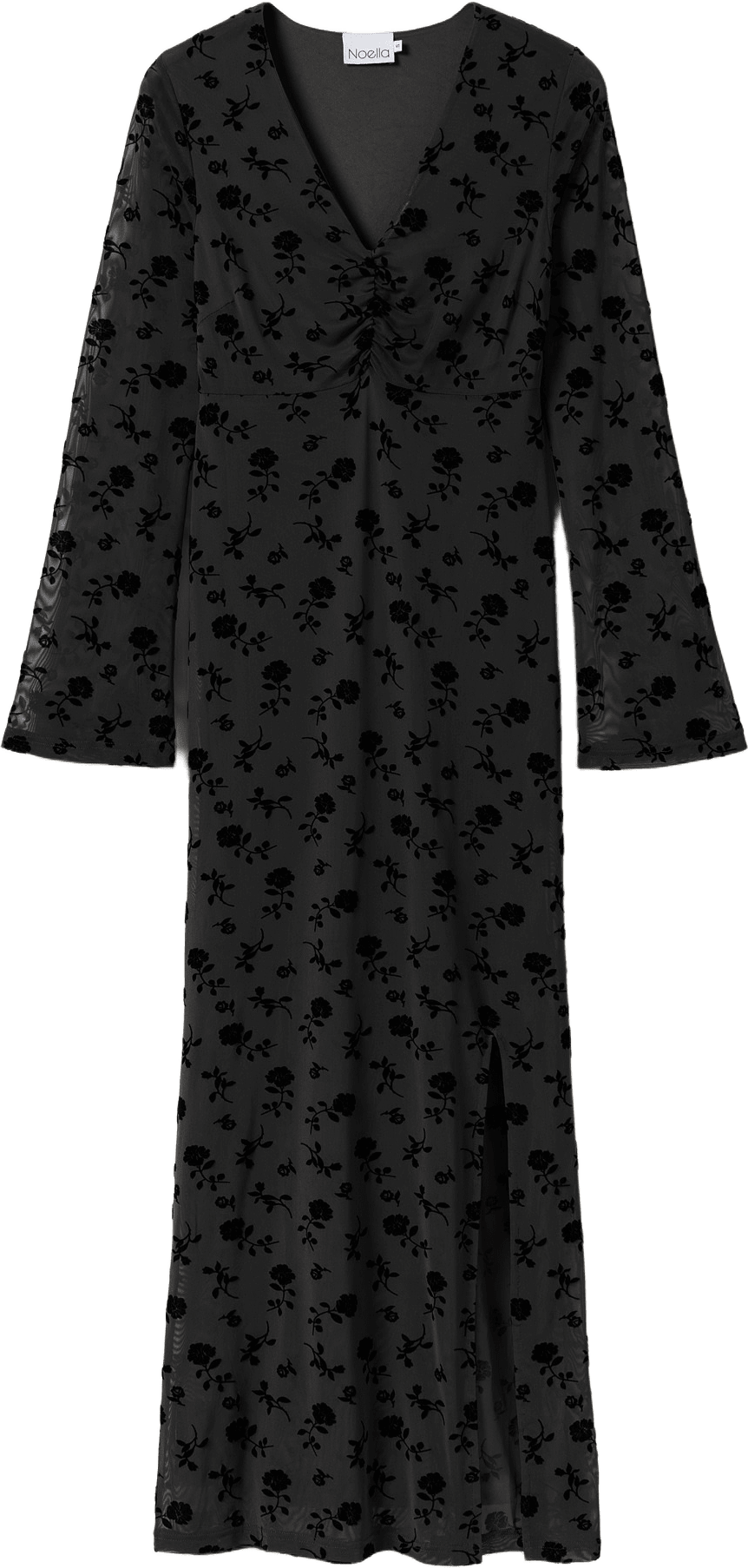 Kameyella Dress - Clarity Black Print, från Noella, i färgen clarity black print.