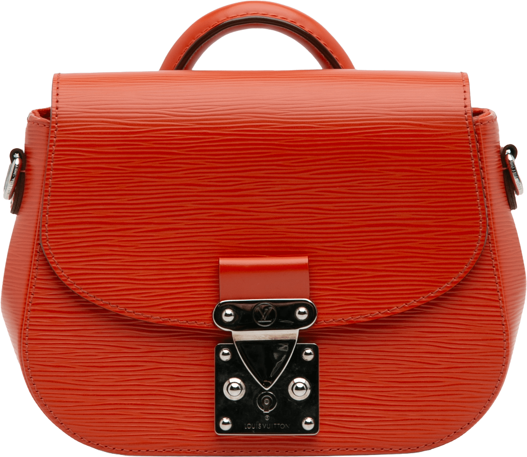 Louis Vuitton Epi Eden Pm, från Luxclusif, i färgen orange.