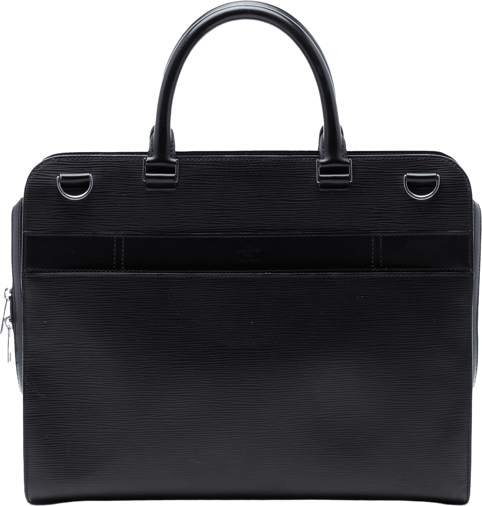 Louis Vuitton Epi Bassano Gm, från Luxclusif, i färgen black.