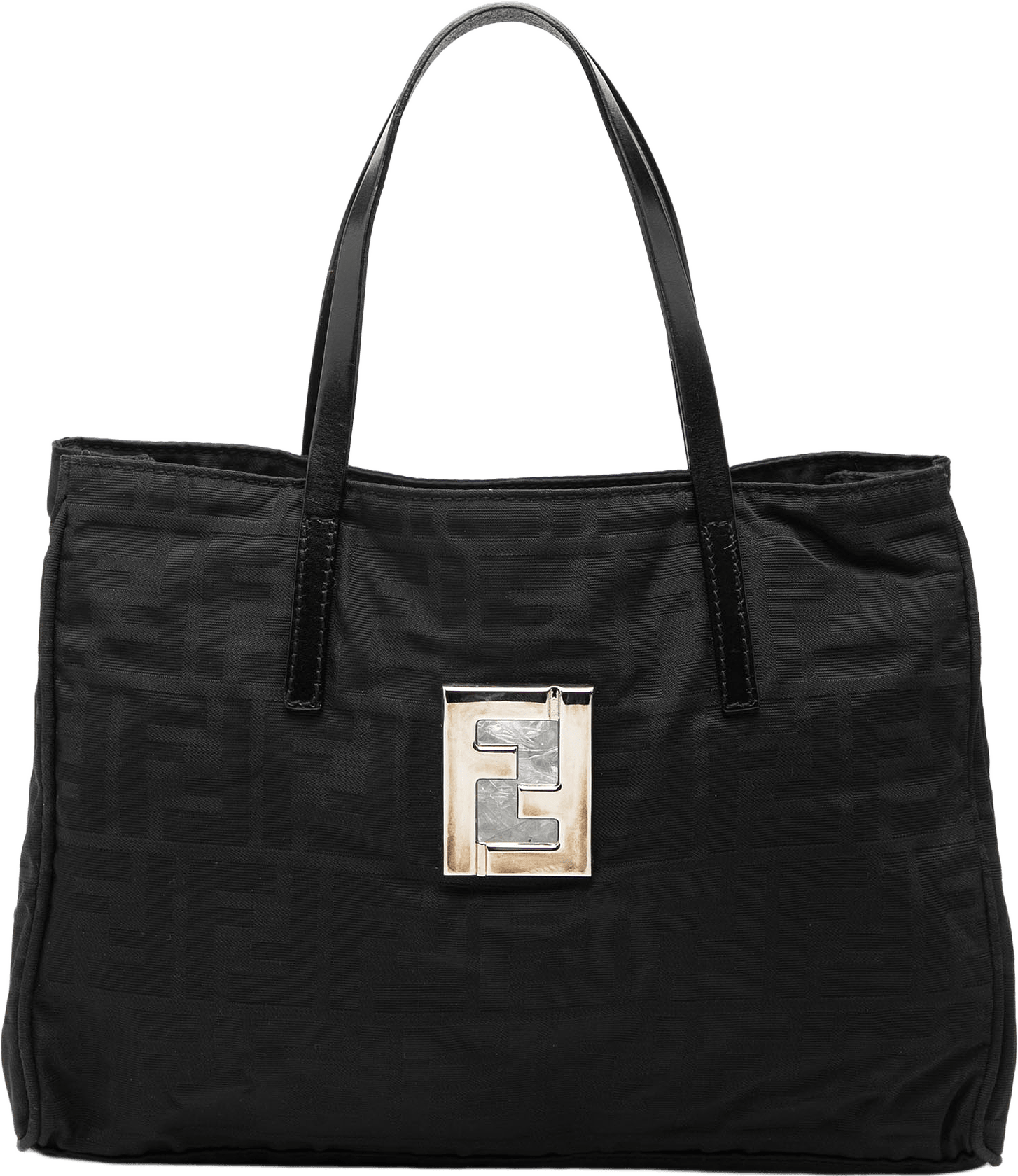 Fendi Zucca Canvas Tote, från Luxclusif, i färgen black.