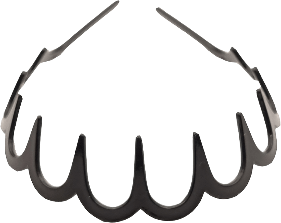 Diadem Med Piggar, från Complement, i färgen black.