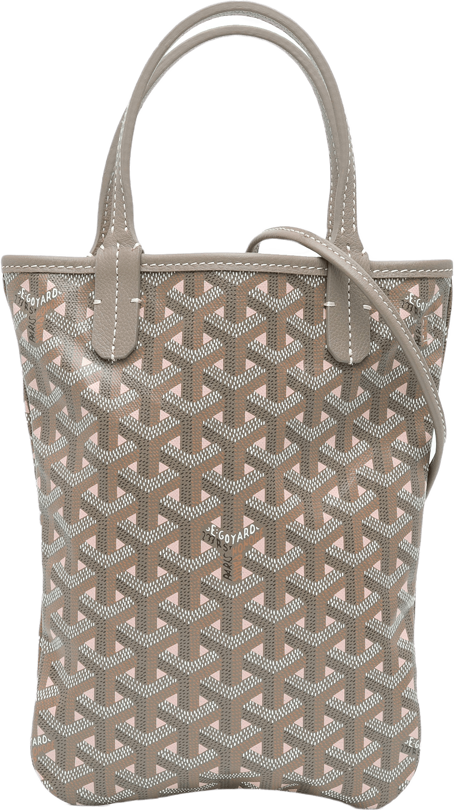 Goyard Goyardine Poitiers Claire Voie, från Luxclusif, i färgen gray.