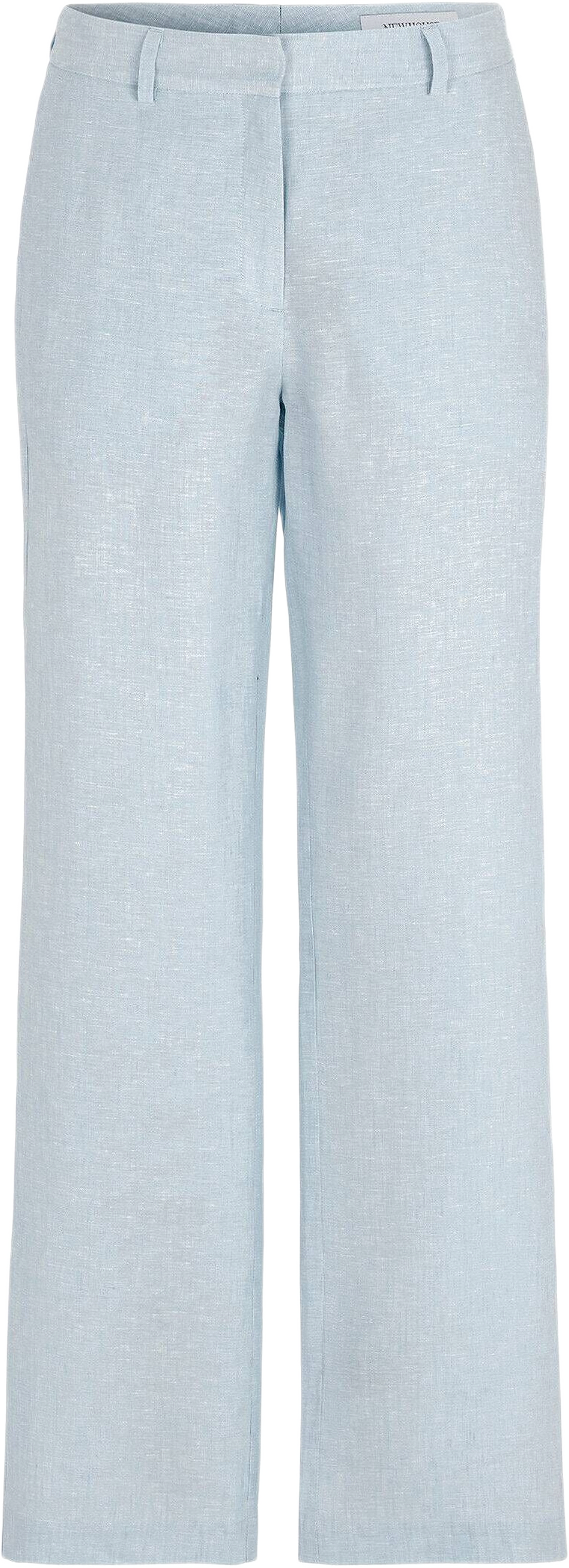 Amanda Linen Trousers, från Newhouse, i färgen ljusblå.