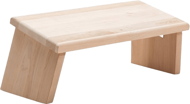 Meditationspall Meditation Stool, från Yogiraj, i färgen natural.