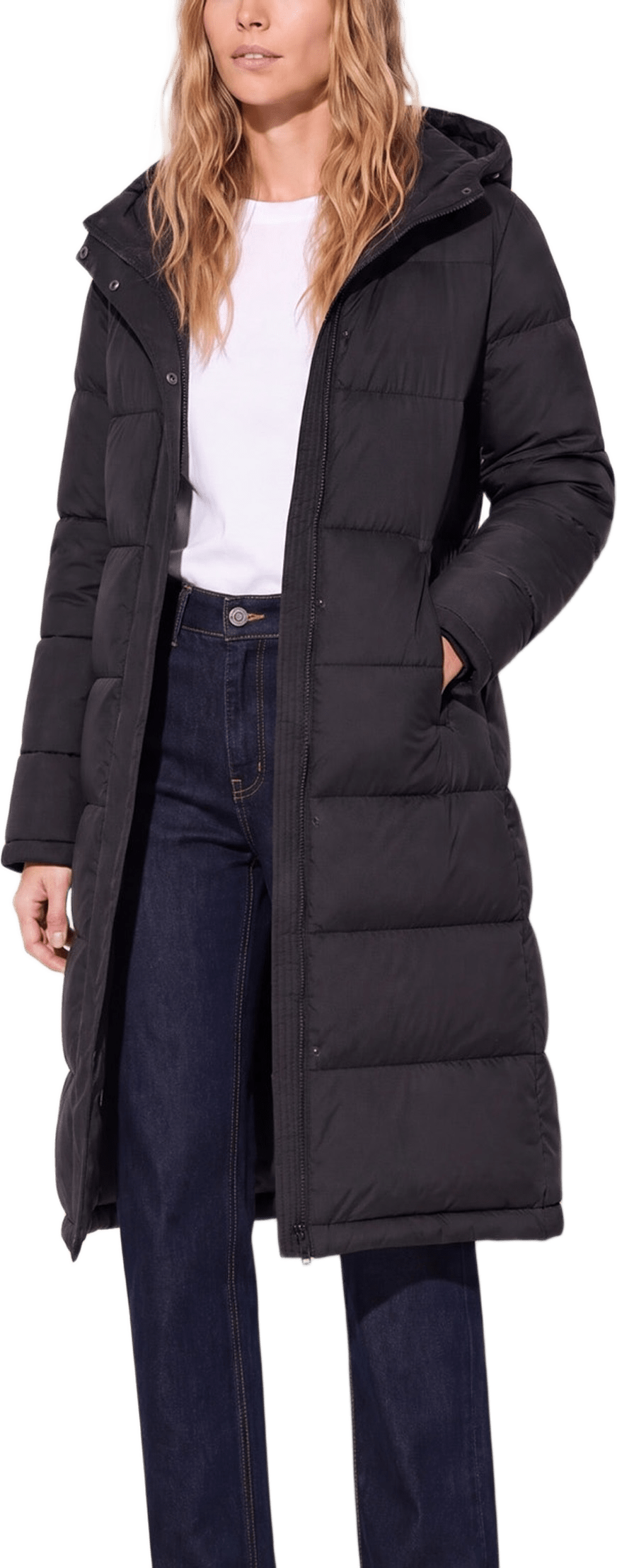 Falcon Coat, från ROCKANDBLUE, i färgen black.