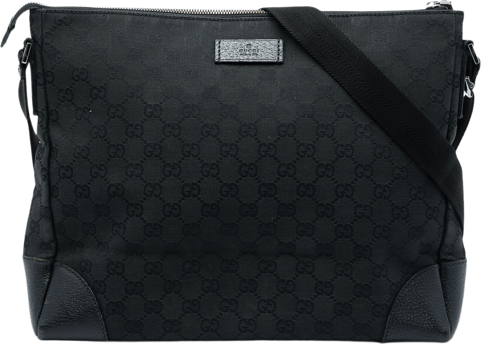 Gucci Gg Canvas Joy Messenger Bag, från Luxclusif, i färgen svart.