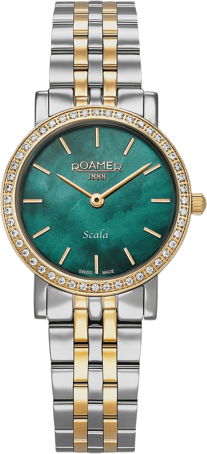 Roamer Scala Dam Röd/läderband - 976830 47 70 50, från ROAMER, i färgen 1.