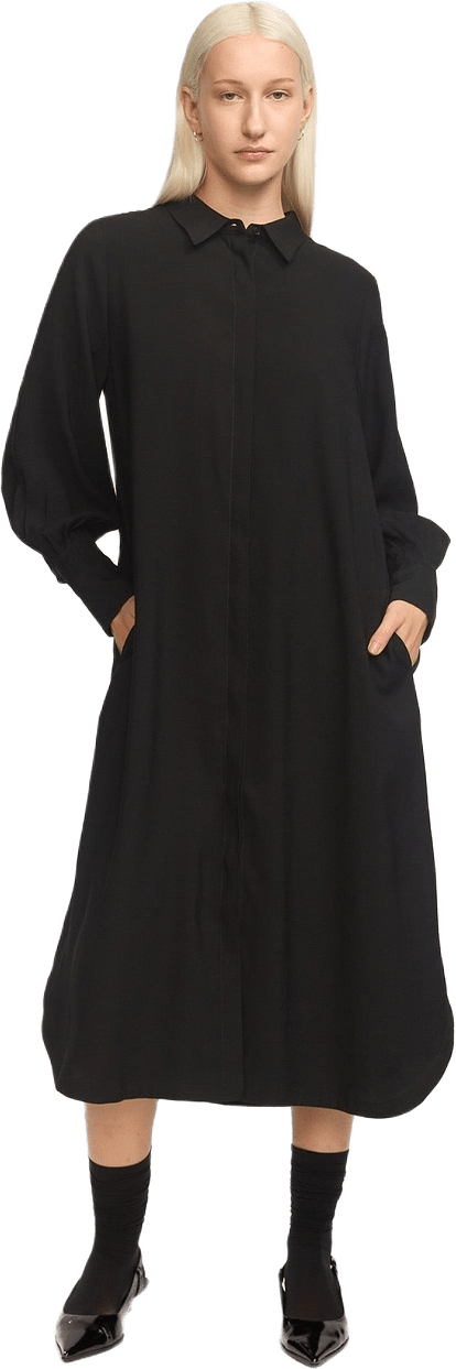 Srlura Midi Dress - Black