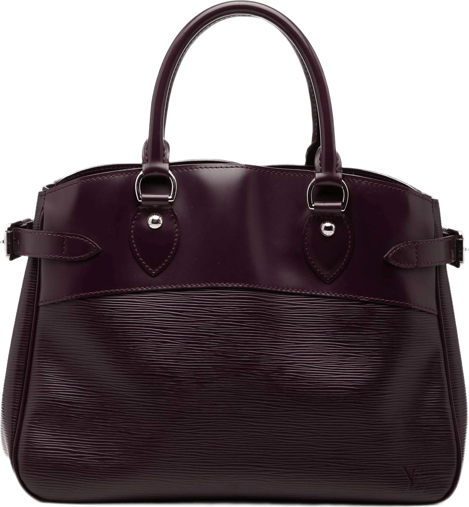 Louis Vuitton Epi Passy Pm, från Luxclusif, i färgen purpur.