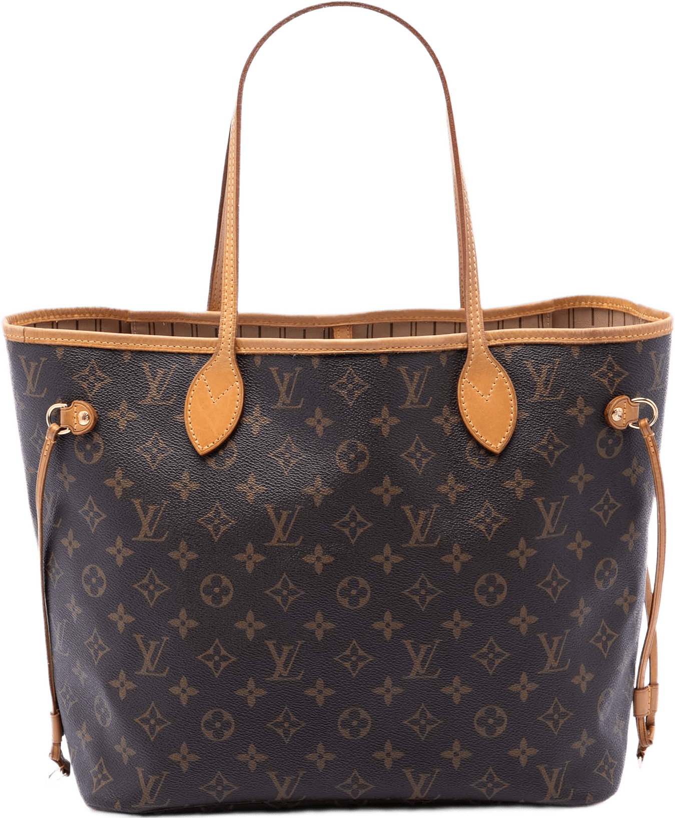 Louis Vuitton Monogram Neverfull Mm, från Luxclusif, i färgen brown.