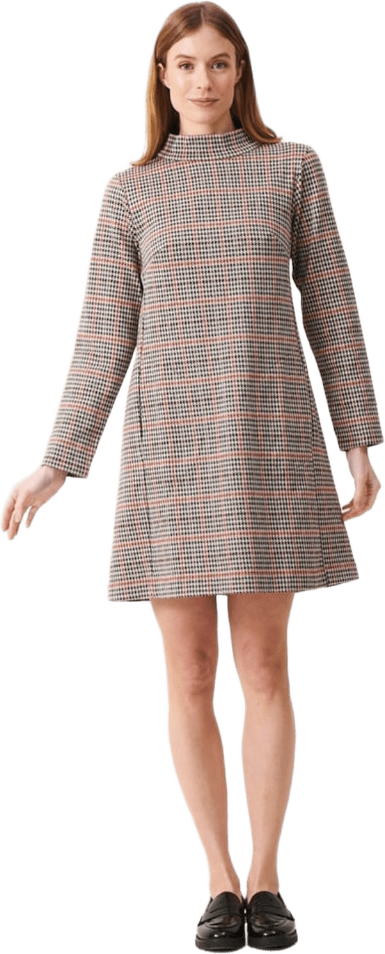 Bernadette Dress Glencheck, från Jumperfabriken, i färgen multi.