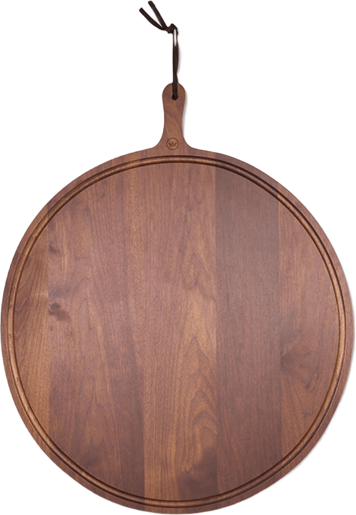 Brödbräda Xl Rund Ø60cm, från Dutchdeluxes, i färgen brown.