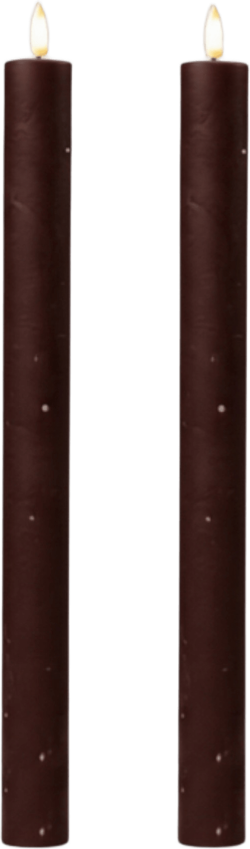 Luna Led-konljus 2 St, från Led Nordic, i färgen Purpur.